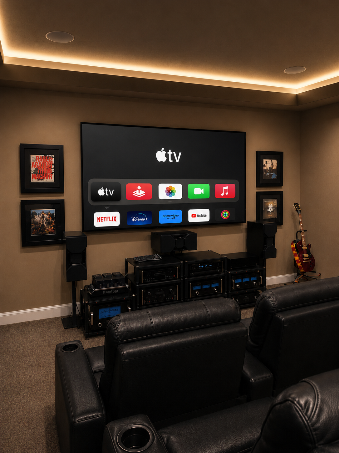 Home Theater Setup 1